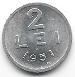 Rumunia 2 lei 1951 Al