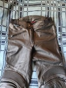 Spodnie skórzane Dynamic Motocyklowe