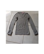 kaszmirowy sweter sweterek szary mięciutki ciepły kaszmir kardigan