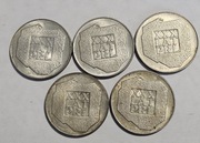 5x mapka srebro 200 zł 30 lat PRL