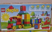 LEGO DUPLO 10558 Pociąg z cyferkami + pudełko 