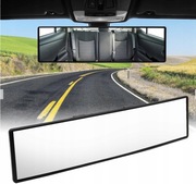 LUSTERKO WSTECZNE SAMOCHODOWE UNIWERSALNE SZEROKIE REGULOWANE 30 cm