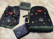 zestaw dla uczniów, plecak, piórnik..