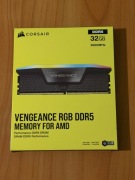 Pamięć ram RGB CORSAIR VENGEANCE DDR5 32GB DDR5 5600MHz CL36 AMD INTEL