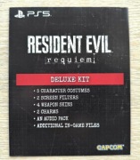 Resident Evil Requiem Deluxe Kit Kod na dodatki PS5 
