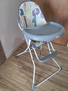krzesło do karmienia Smiki Highchair Y-201A zwierzaki zoo