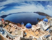 Obraz płótno Santorini Grecja 114cm x 85cm