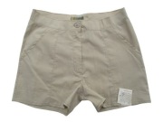 Szorty krótkie spodenki beżowe 34