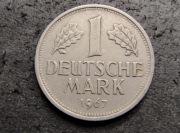 Niemcy RFN 1 marka 1967 J