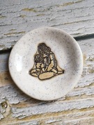 Ceramiczna podstawka mama i dziecko, rękodzieło 