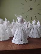 Aniołki na szydełku handmade 