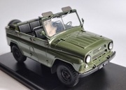 UAZ 469B WOJSKO POLSKIE 1:24 KONWERSJA. MODEL METALOWY