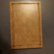 Deska do krojenia sztorcowa dębowa 