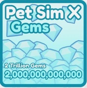 2t gems Pet Simulator x 