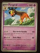 Farigiraf 084/167 Karta POKEMON TCG Scarlet & Violet Twilight Masquerade