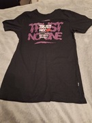 Czarna Koszulka Cropp #S#