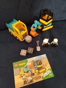 Lego duplo Ciężarówka i koparka gąsienicowa 