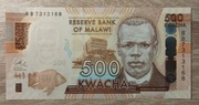 Malawi 500 Kwacha 2014 P-66a UNC