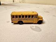 Matchbox School Bus 1985 vintage metalowy autobus, 1:95