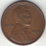 75  USA 1 cent 1930