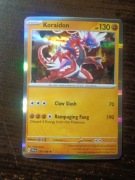 HOLO Koraidon 124/198 Karta POKEMON TCG Scarlet & Violet Base set