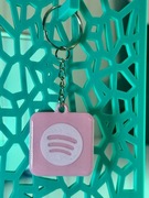 Breloczek Spotify NFC – rękodzieło z logo Twojej ulubionej aplikacji