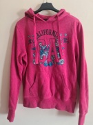 Różowa bluza damska z kapturem California S 36