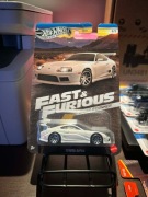 HOT WHEELS Silver Toyota Supra Fast Furious
