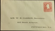 Całości i całostki; Koperty i okładka USA 1905 rok