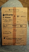 Mitropa bilet III Rzesza, Berlin