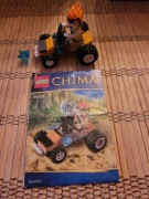 LEGO Chima 30253 Leonidas' Jungle Dragster – 100% Kompletny + Instrukcja