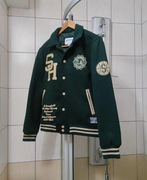 bluza kurtka S jacket zielona The Stronghold sport retro drip premium vinta