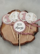 Pikery ozdoba do ciast ROCZEK dziewczynki imię