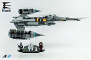 Ekspozytor, podstawka do LEGO Star Wars Mandalorian's N-1 Starfighter 75325