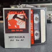 Metallica "Kill 'Em All" – kaseta magnetofonowa