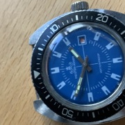 Stary zegarek Meister-Anker 40mm diver 
