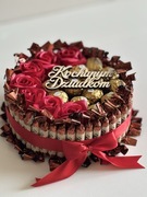 Torcik konafetto na dzien babci i dziadka prezent dla dziadkow