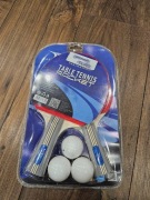 Rakietki do tenisa stołowego 2szt + 3 Piłeczki * Yakimasport