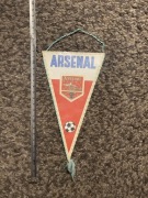 Zabytkowy proporczyk Arsenal London FIFA 70s-80s klubowy kolekcjonerski PRL