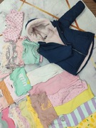 Paka zestaw box ubrań dla dziewczynki 98 