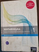 Podręcznik do liceum i technikum  "Matematyka 1" zakres podstawowy