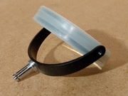 Nowe, dwustronne lusterko mikroskopowe, 50 mm, wtyk 5 mm, lustro oświetlacz