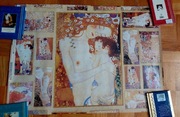 Klimt Macierzyństwo papier decoupage duży format