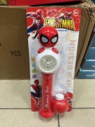 Maszyna do robienia baniek mydlanych z płynem spiderman dla chłopca