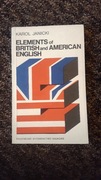 Elements of British and American English