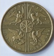 Wielki Jubileusz Roku 2000, moneta 2 zł  z 2000 r