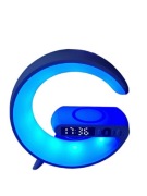 Nowa Lampka LED zagar ładowarka bezprzewodowa indukcyjna głośnik Bluetooth 