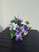 Stroik do koszyczka, gotowa dekoracja koszyczka