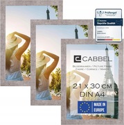 Ramki na zdjęcia stojąca wiszące drewniane A4 21 x 30 cm 3szt