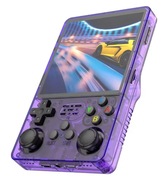 KONSOLA R36S PLUS 64GB WIFI RETRO ARKOS 2.0 20000 TYS GIER FIOLET